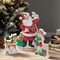 Set of 3 Wooden Christmas Santa, ELF, Reindeer Table Decor